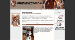 Desktop Screenshot of brennerei-wissen.de