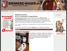 Tablet Screenshot of brennerei-wissen.de
